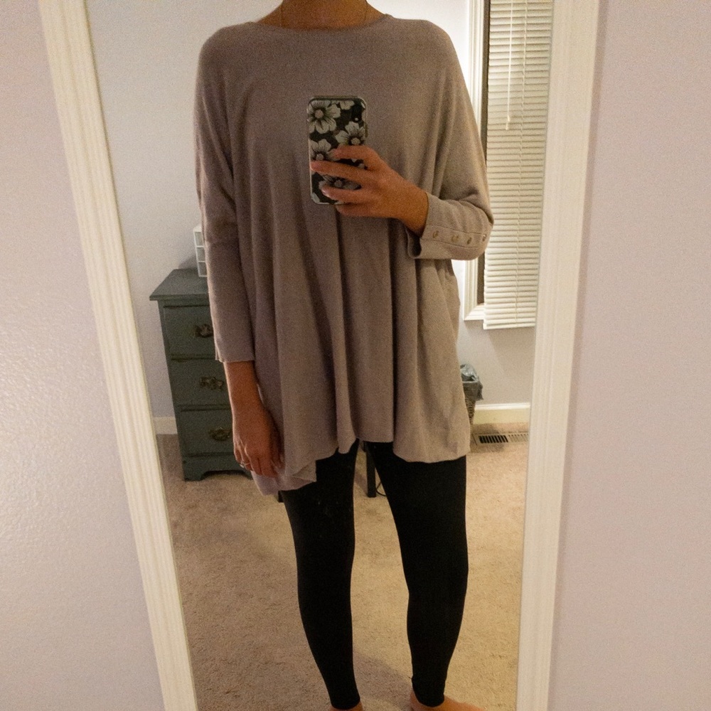 Fashionable and comfy oversized sweater
